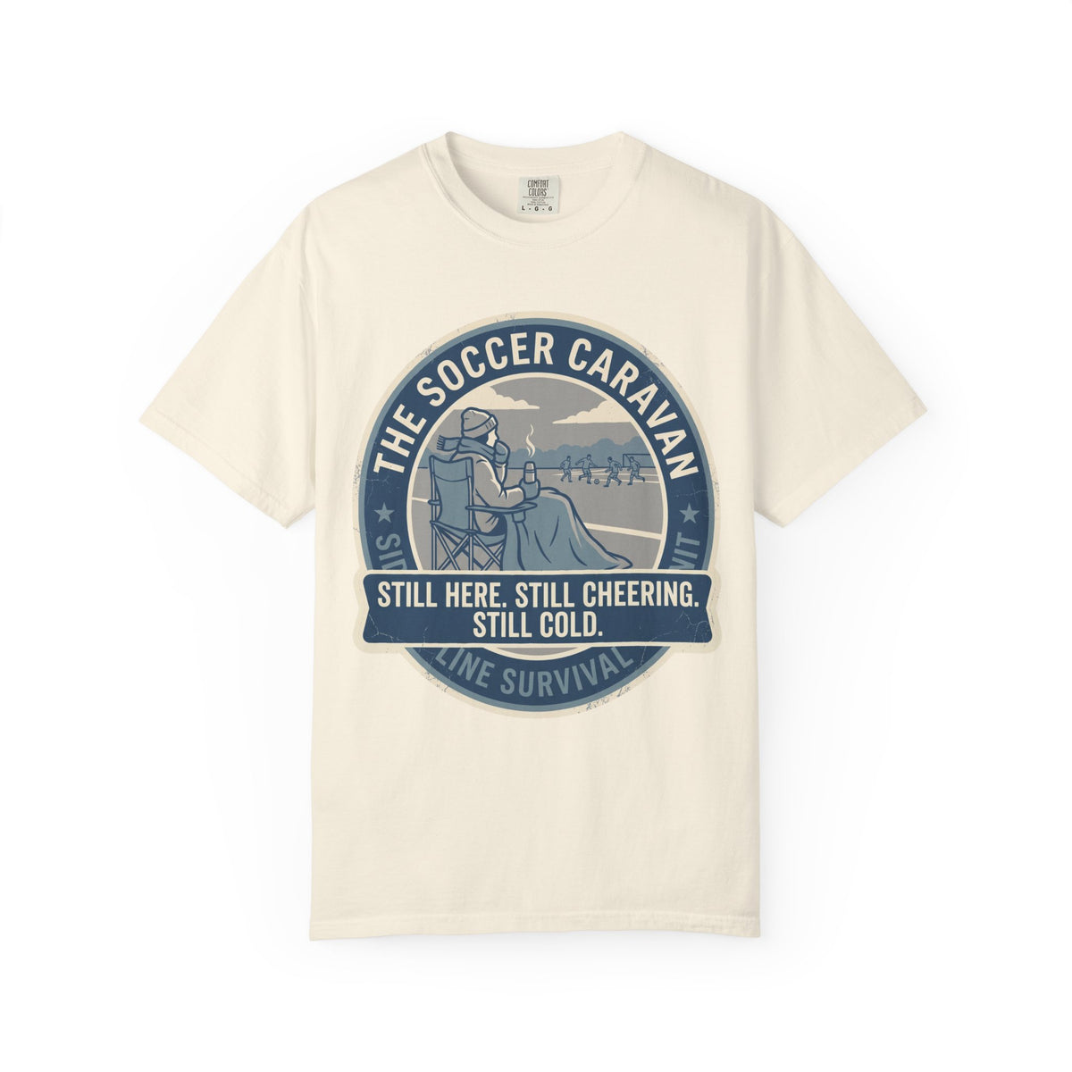 Still Here. Still Cheering. Still Cold. Illustrated T-shirt