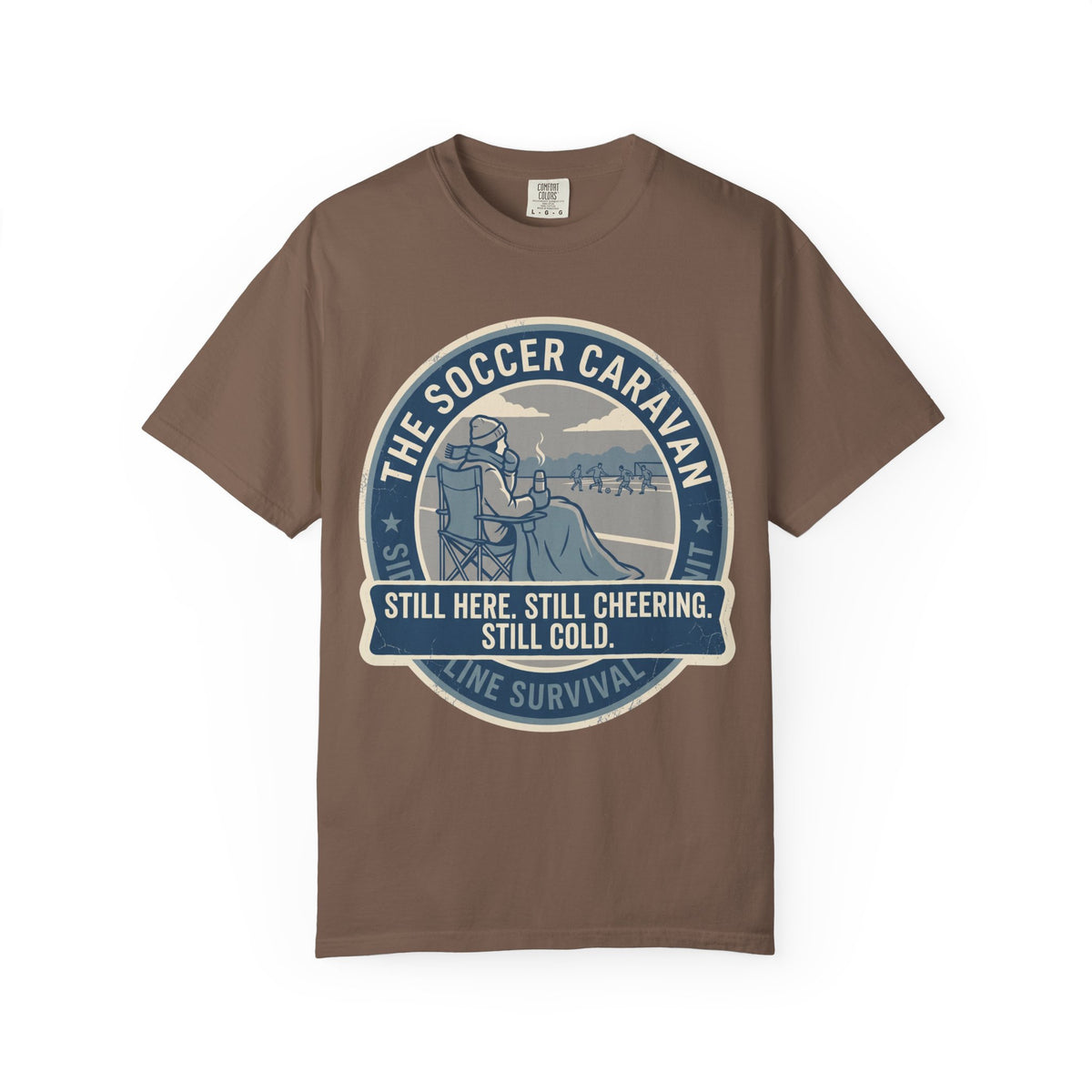 Still Here. Still Cheering. Still Cold. Illustrated T-shirt