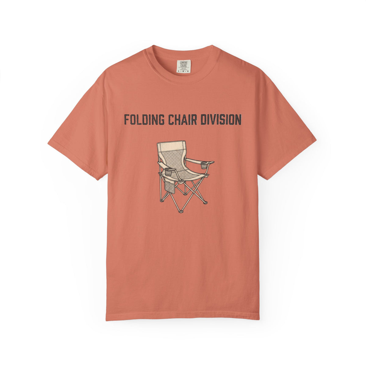 Folding Chair Division Illustrated T-shirt