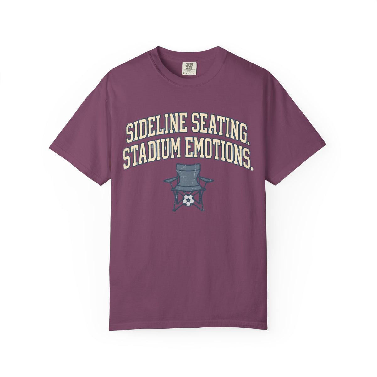 Sideline Seating. Stadium Emotions. Statement T-shirt