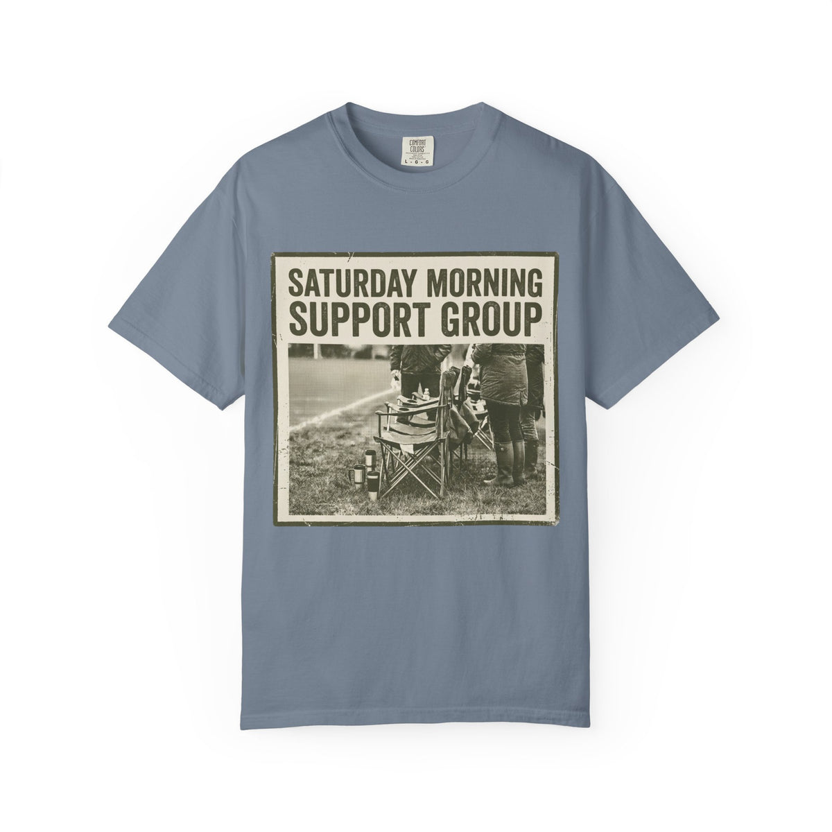 Saturday Morning Support Group Illustrated T-shirt