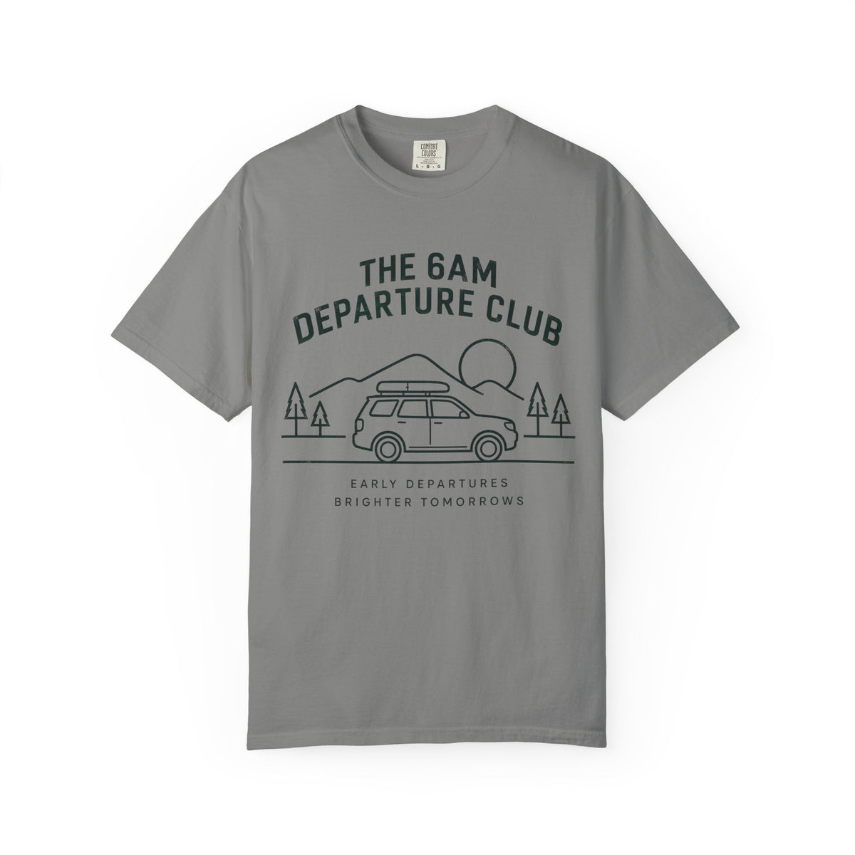 The 6AM Departure Club Statement T-shirt