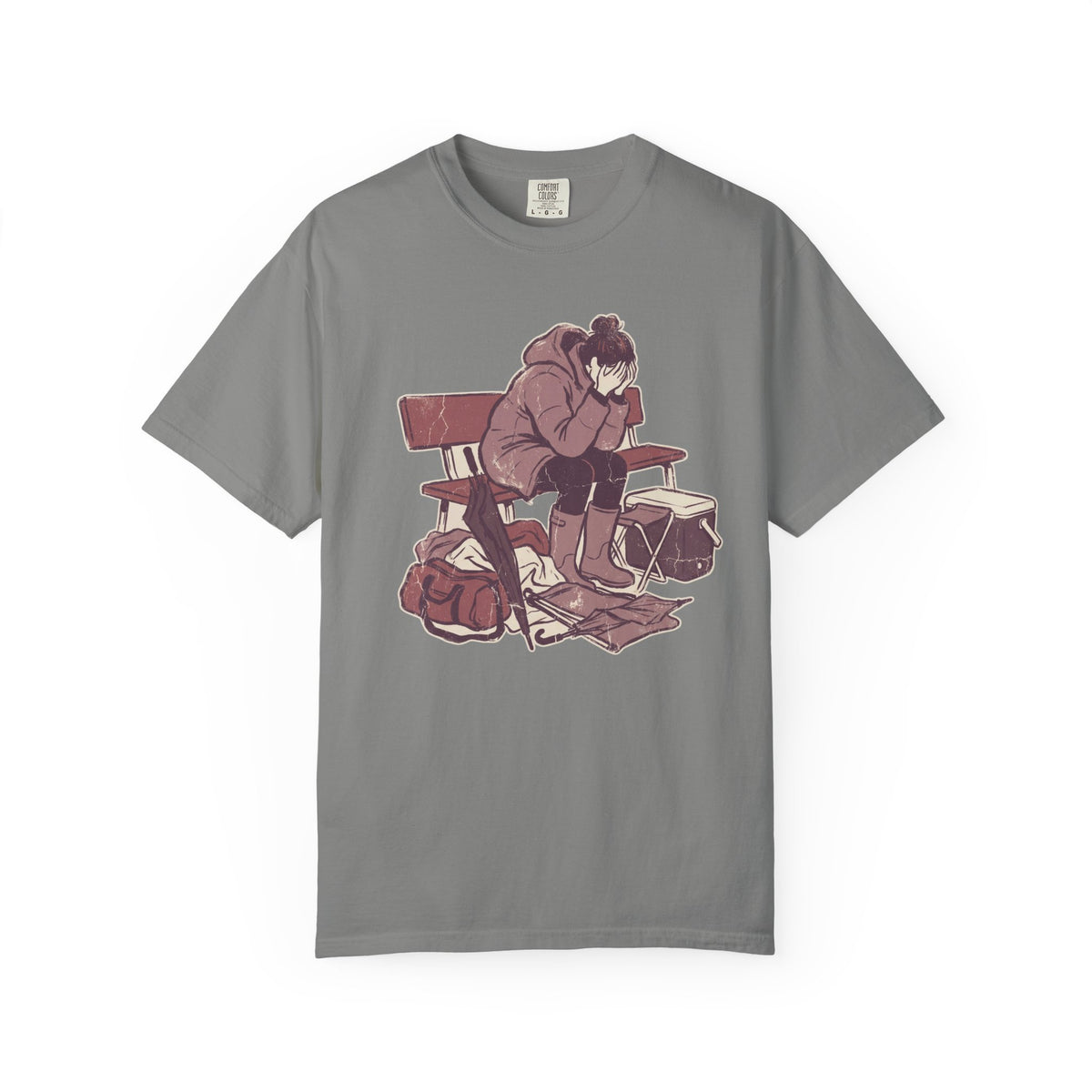 Dressed For The Weather. Emotionally Unprepared. Art Graphic T-shirt