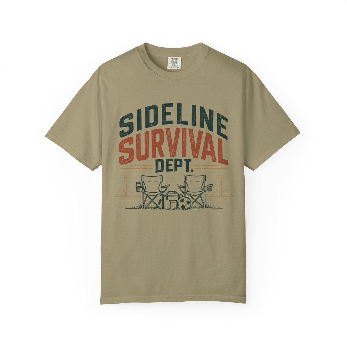 Sideline Survival Dept. Illustrated T-shirt