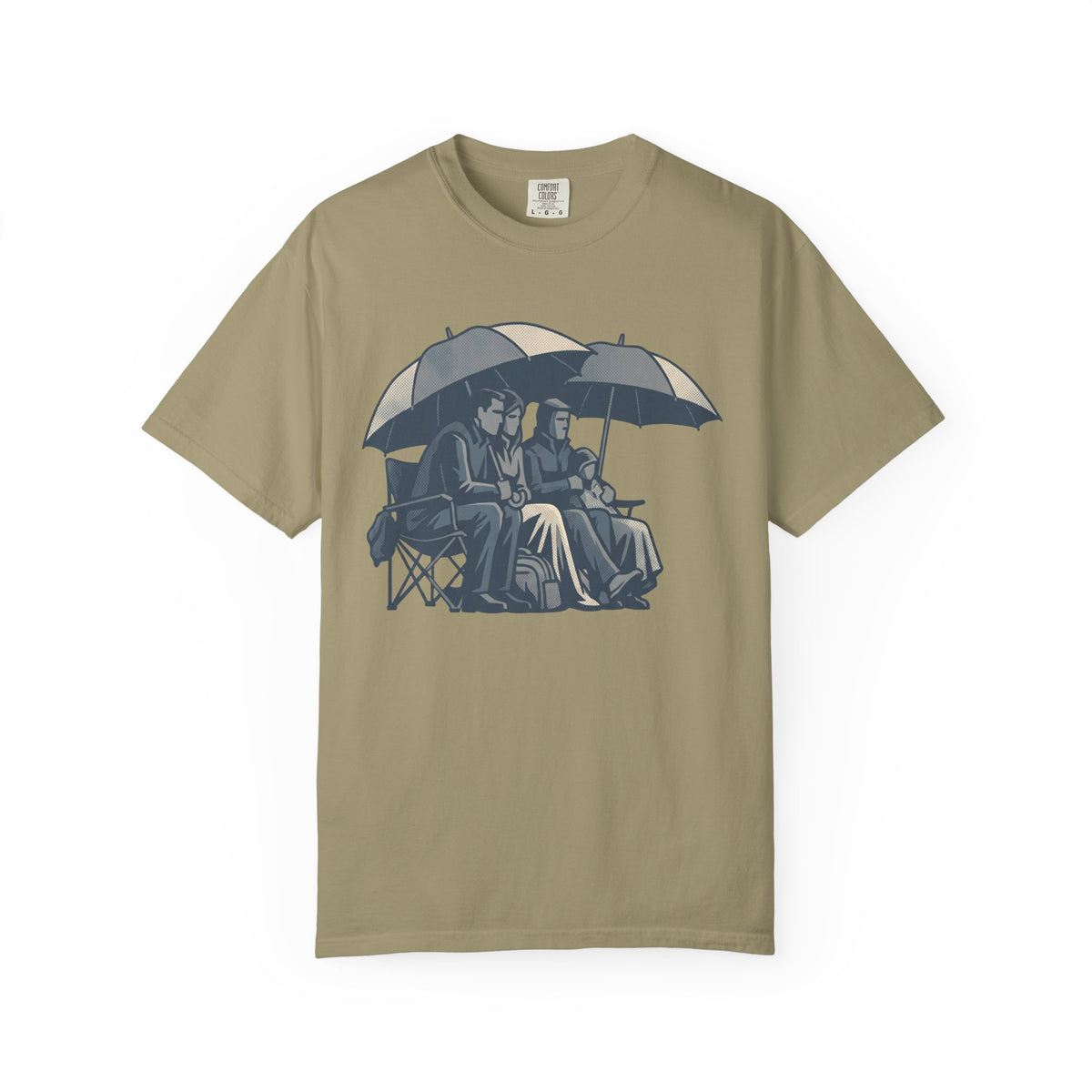 Rain Or Shine. Mostly Rain. Art Graphic T-shirt