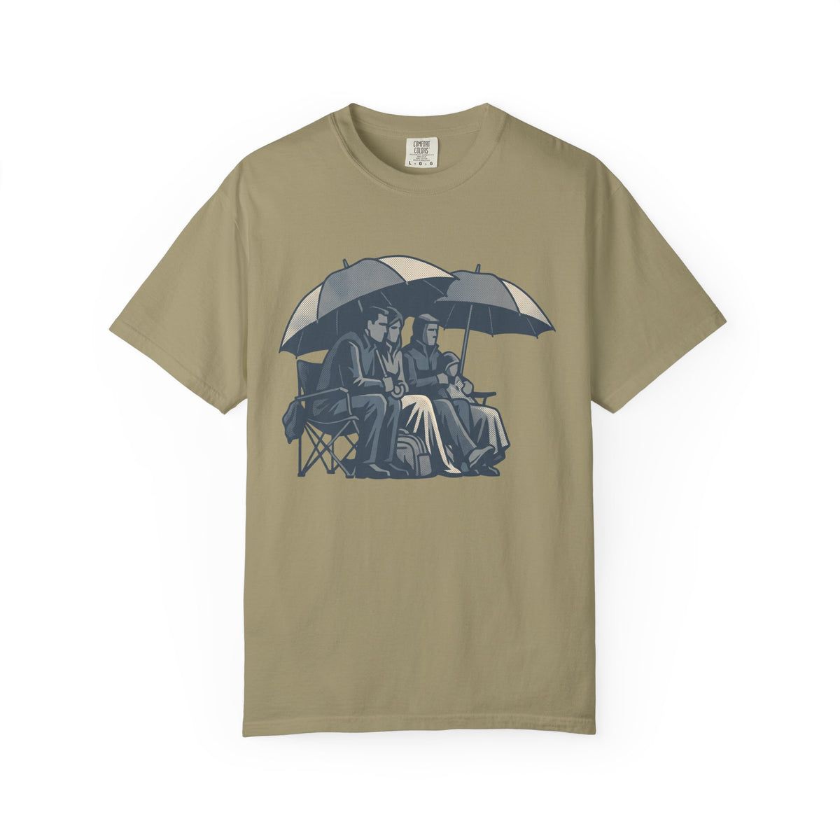 Rain Or Shine. Mostly Rain. Art Graphic T-shirt