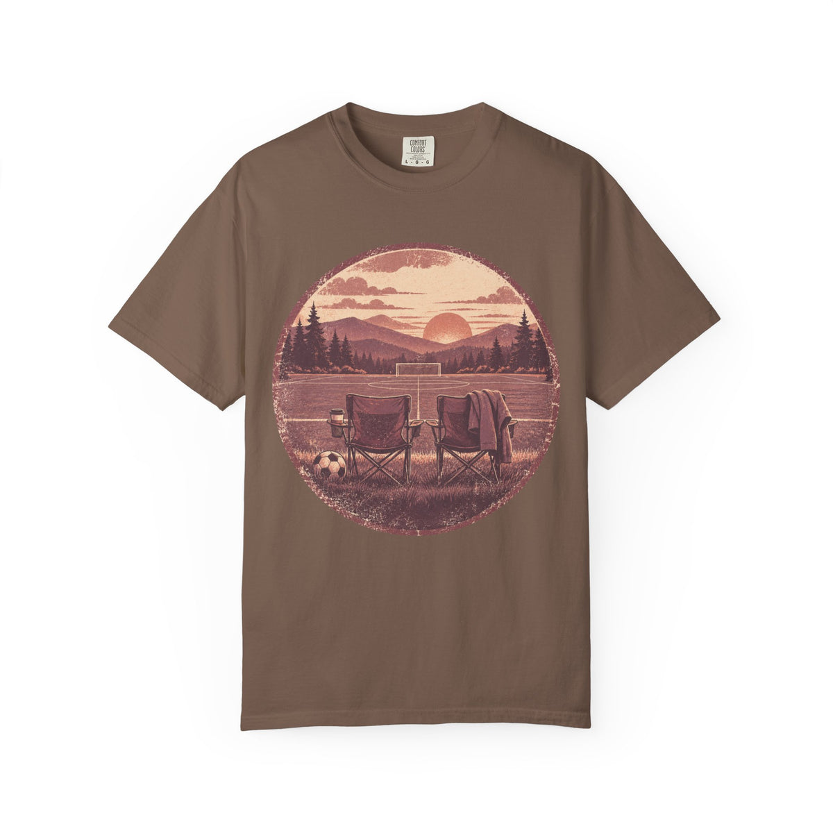 Mostly Here For Emotional Support Art Graphic T-shirt