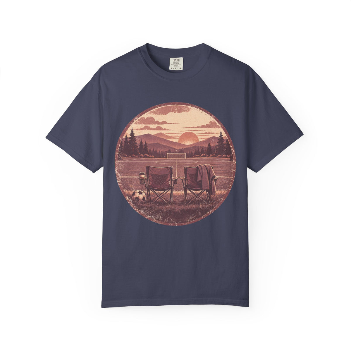 Mostly Here For Emotional Support Art Graphic T-shirt