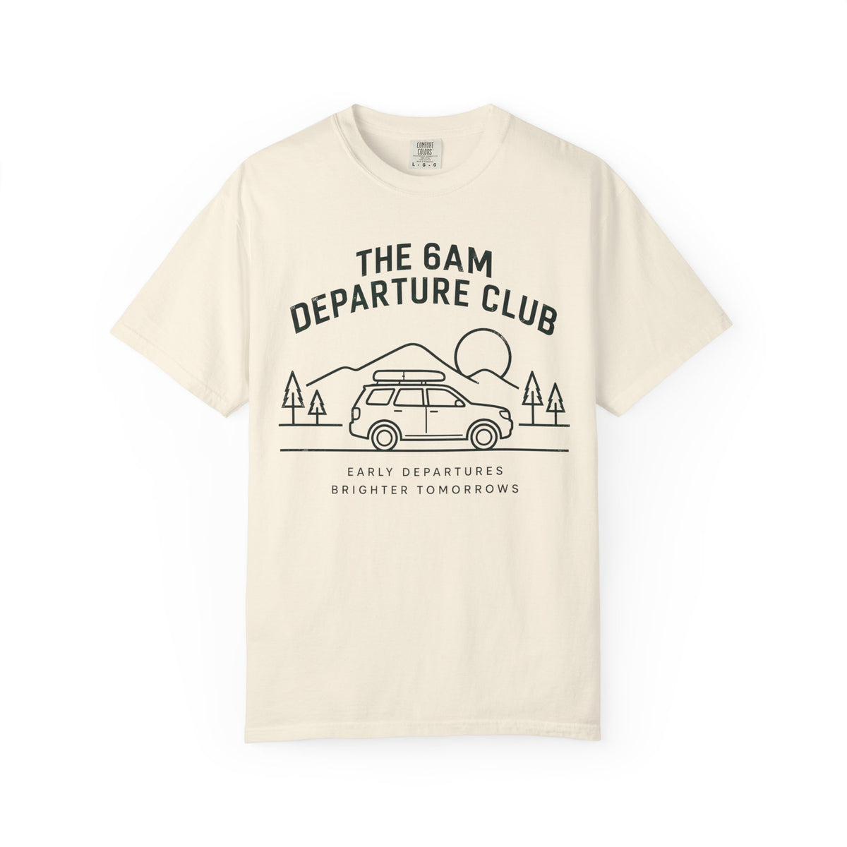 The 6AM Departure Club Statement T-shirt