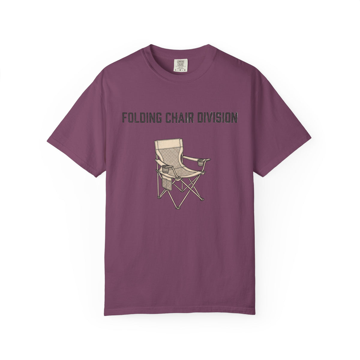Folding Chair Division Illustrated T-shirt
