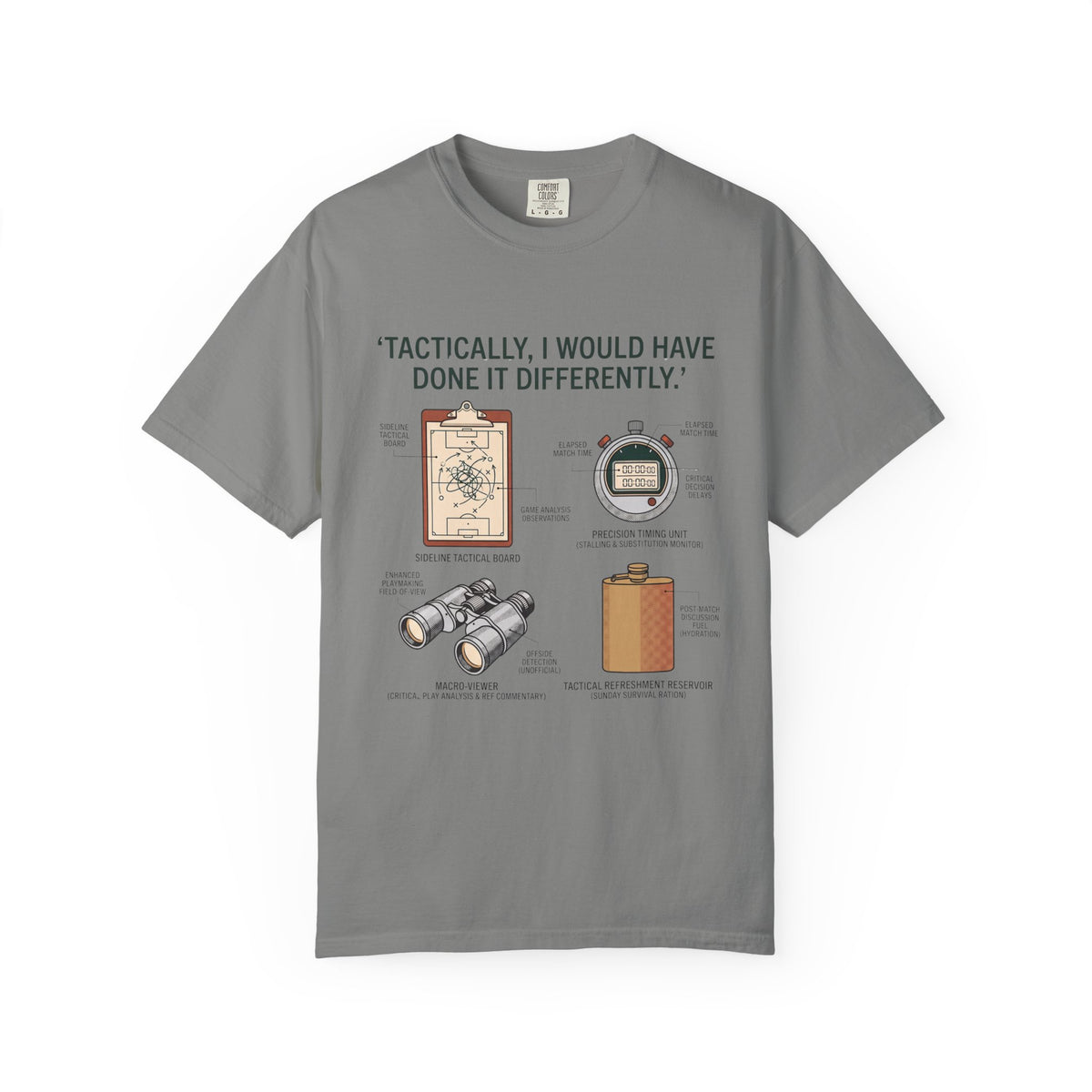 Tactically, I Would Have Done It Differently. Field Guide T-shirt