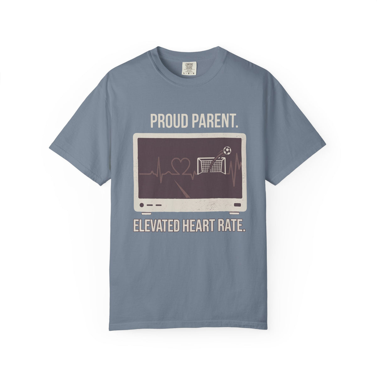 Proud Parent. Elevated Heart Rate. Illustrated T-shirt