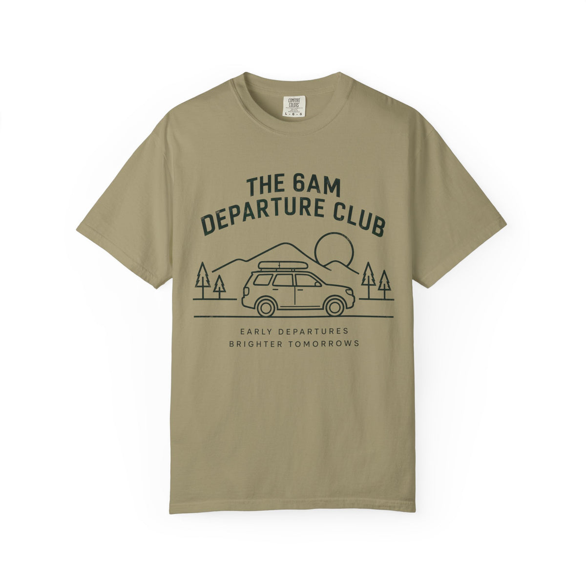 The 6AM Departure Club Statement T-shirt