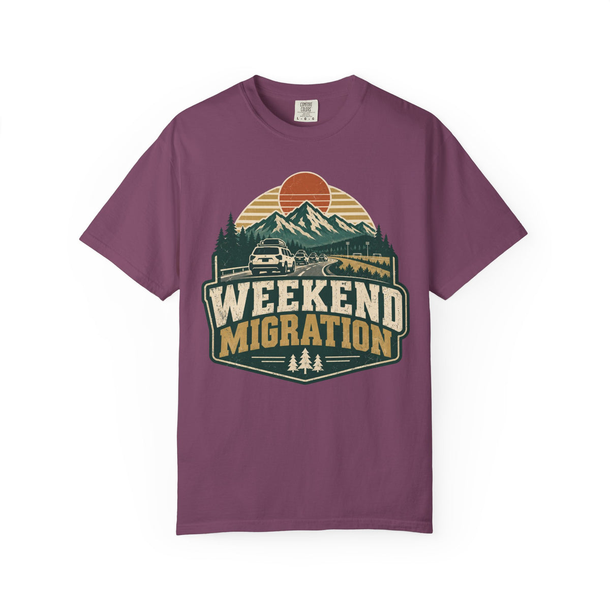 Weekend Migration Illustrated T-shirt