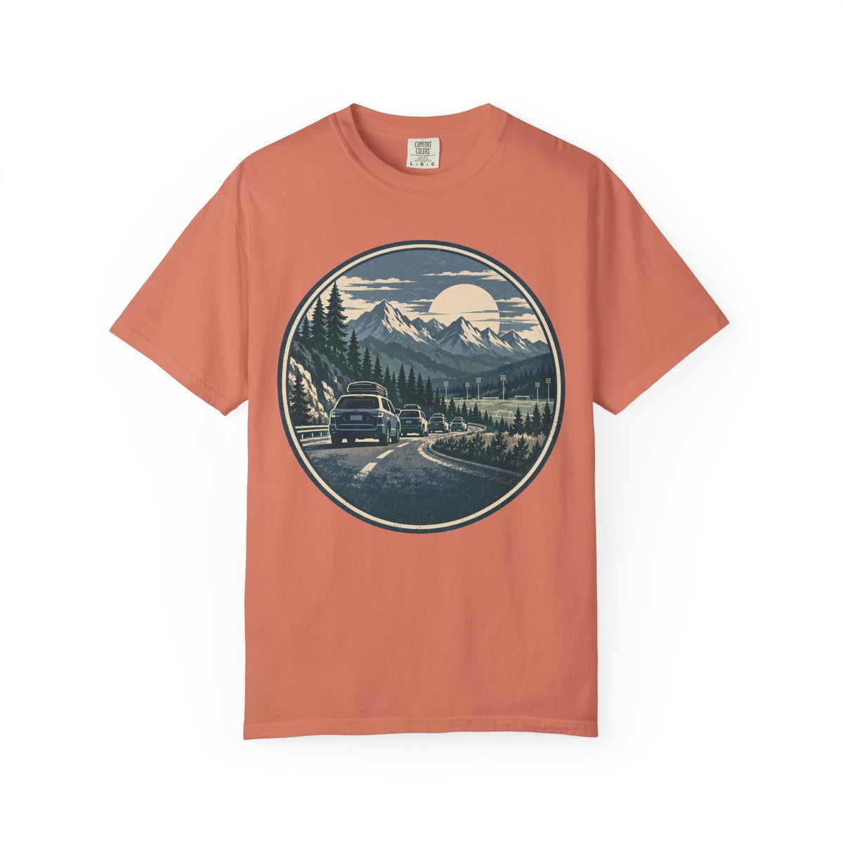 Weekend Migration Art Graphic T-shirt
