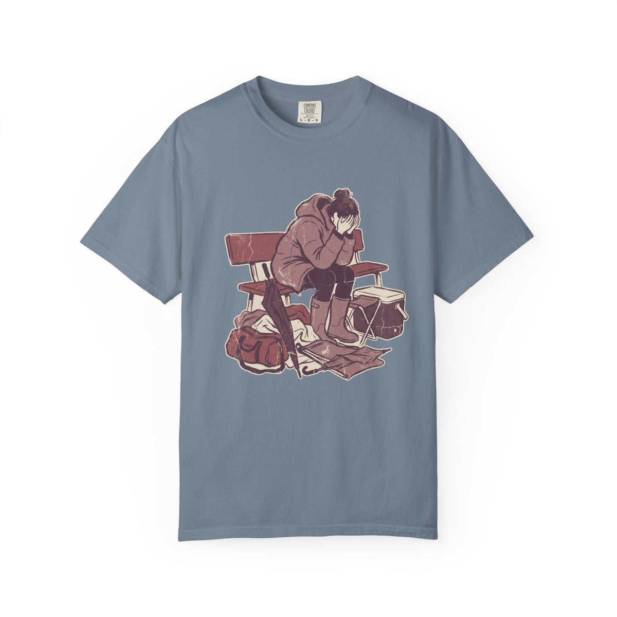Dressed For The Weather. Emotionally Unprepared. Art Graphic T-shirt