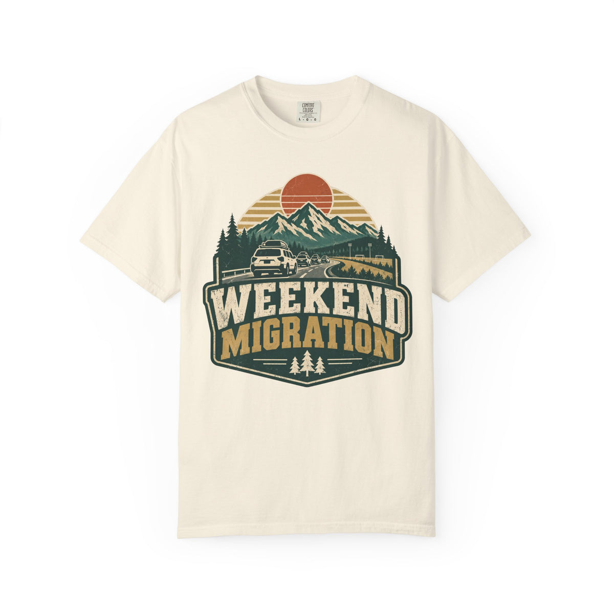 Weekend Migration Illustrated T-shirt