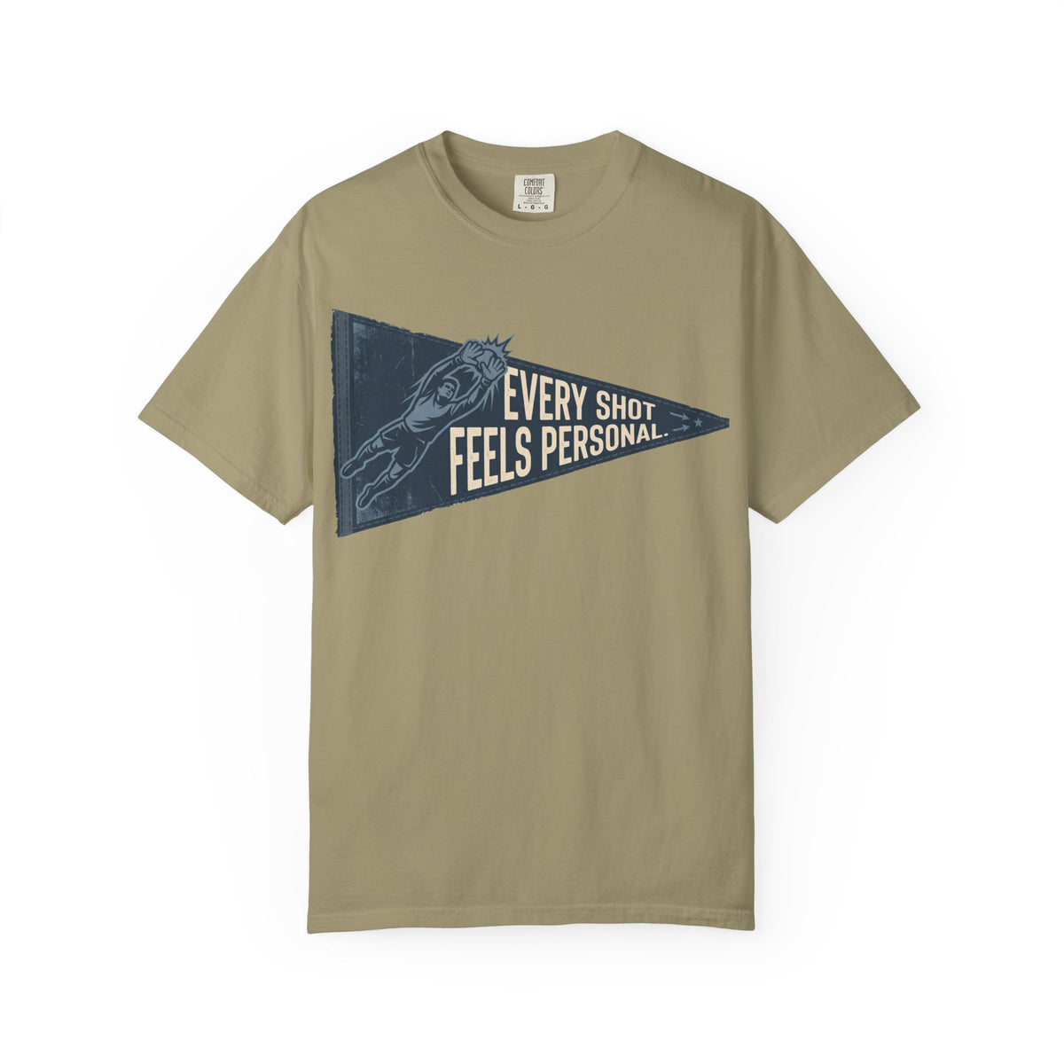 Every Shot Feels Personal. Illustrated T-shirt