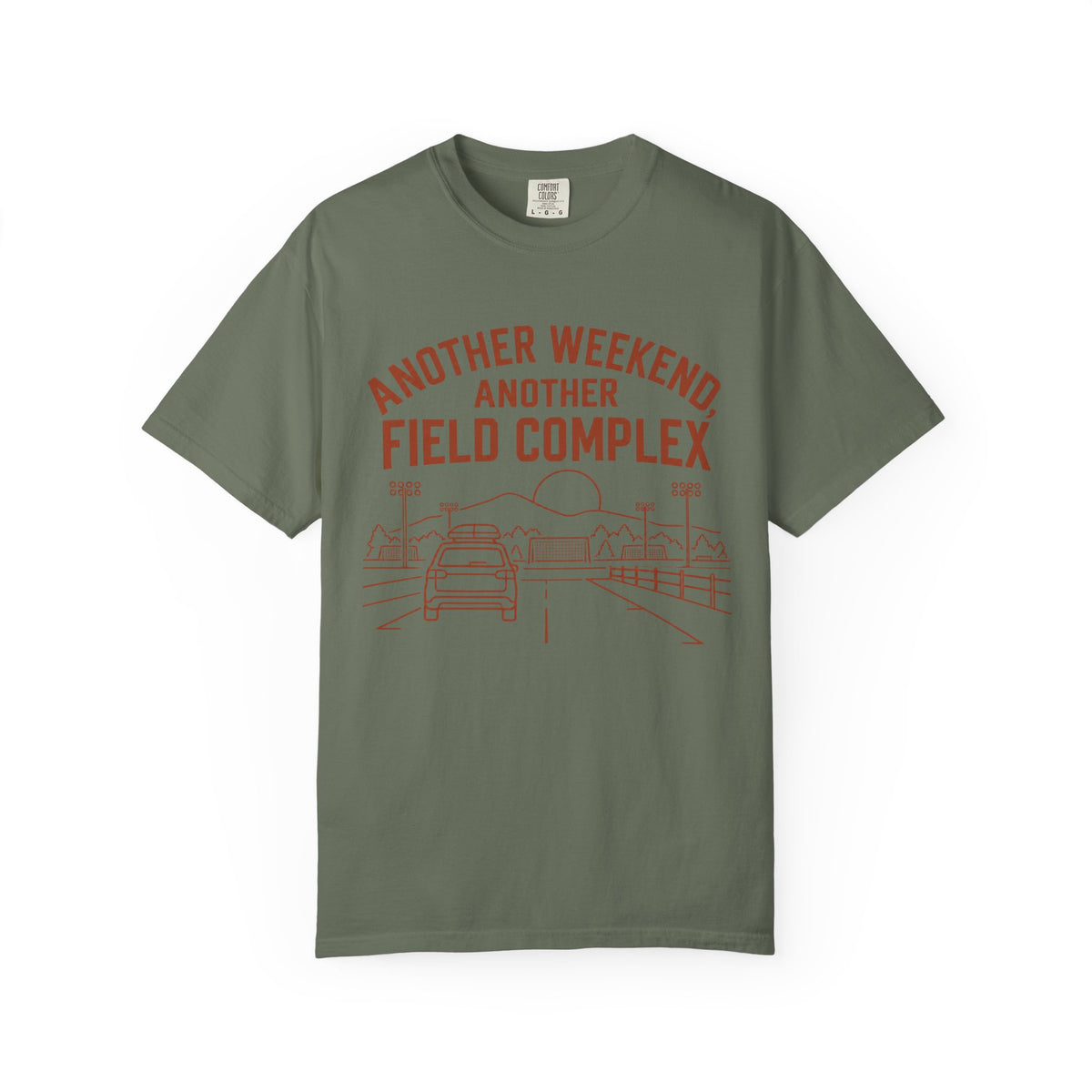 Another Weekend, Another Field Complex Statement T-shirt