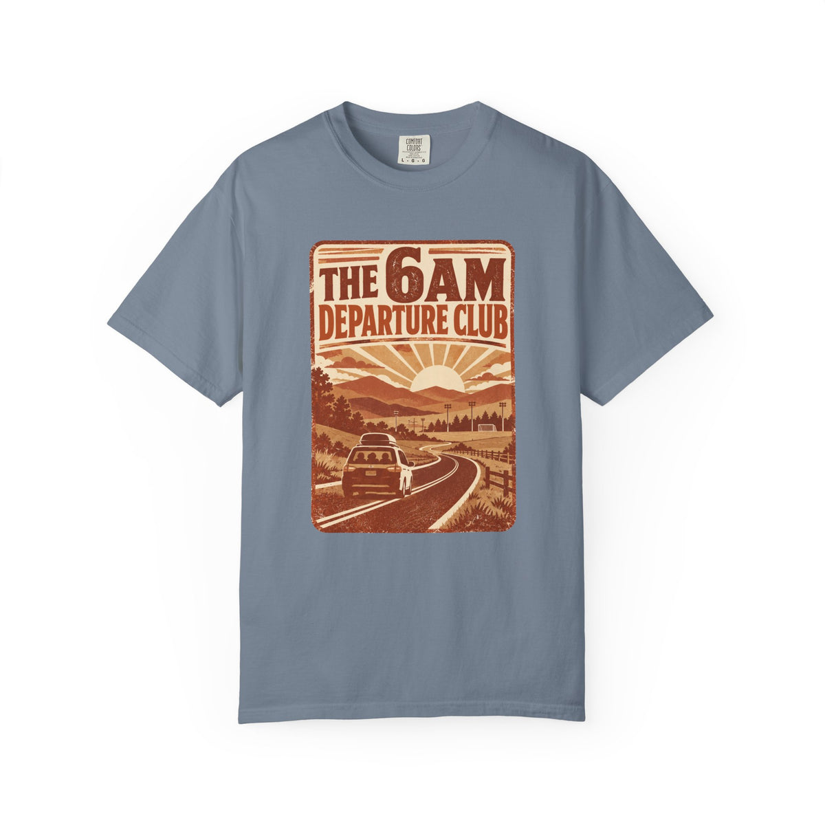 The 6AM Departure Club Illustrated T-shirt