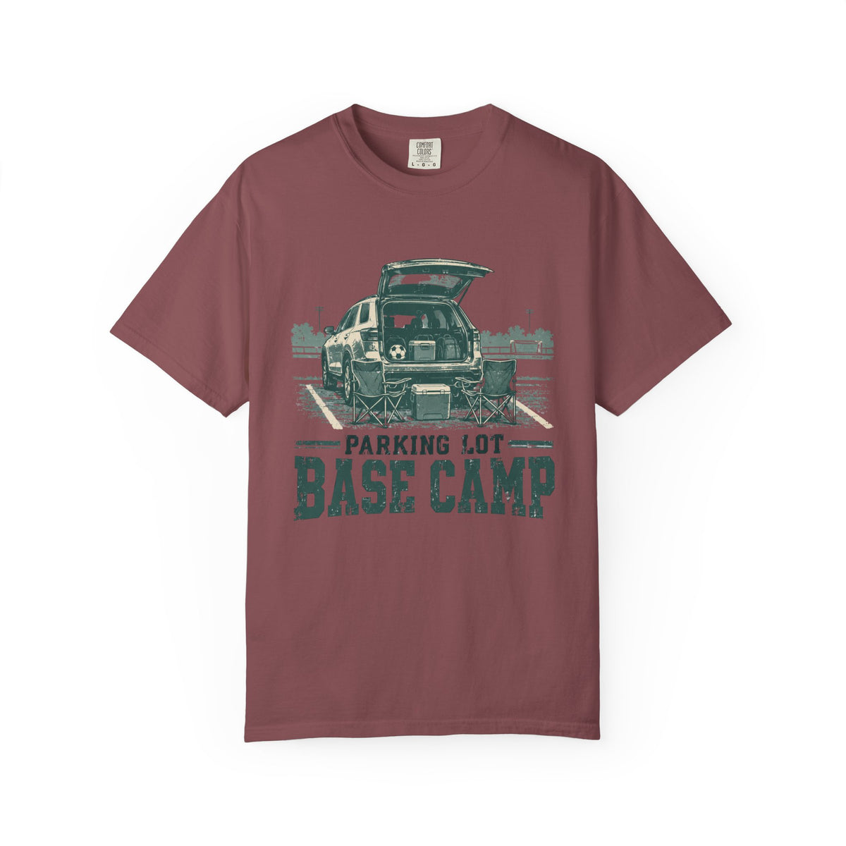 Parking Lot Base Camp Illustrated T-shirt