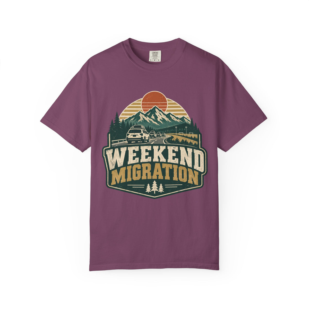 Weekend Migration Illustrated T-shirt