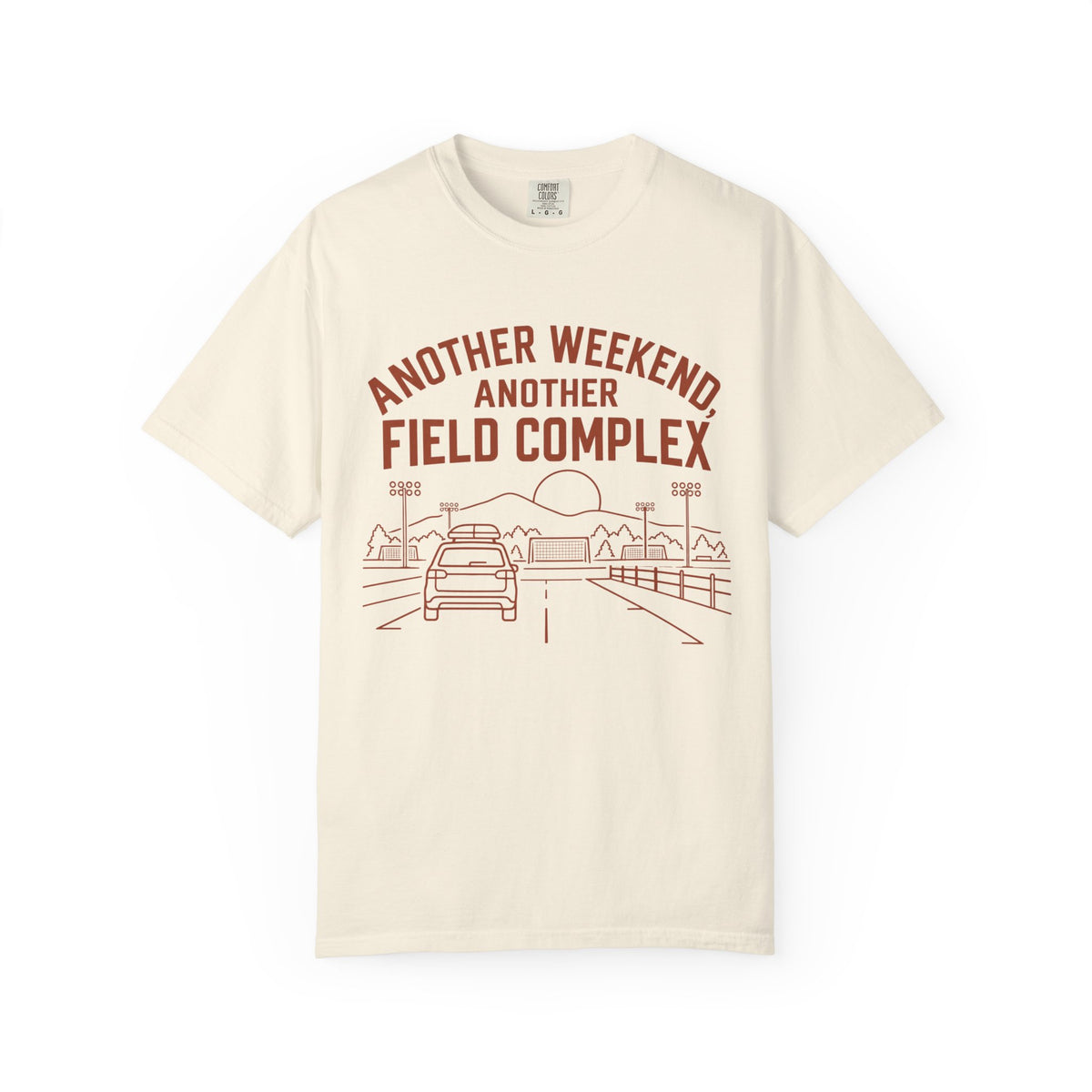 Another Weekend, Another Field Complex Statement T-shirt