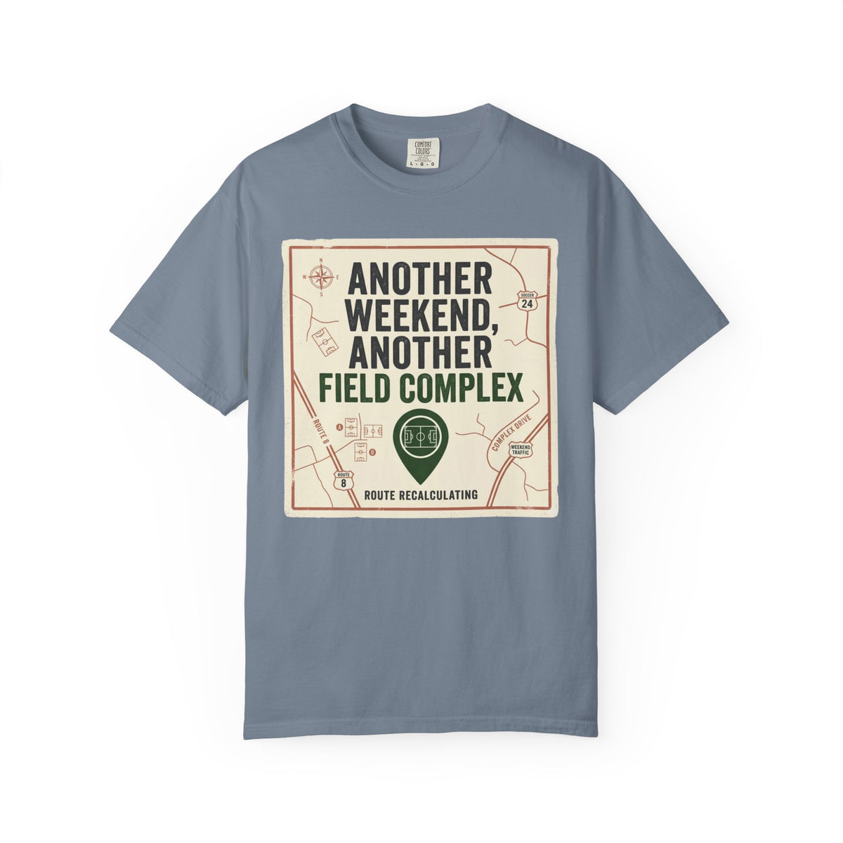 Another Weekend, Another Field Complex Illustrated T-shirt