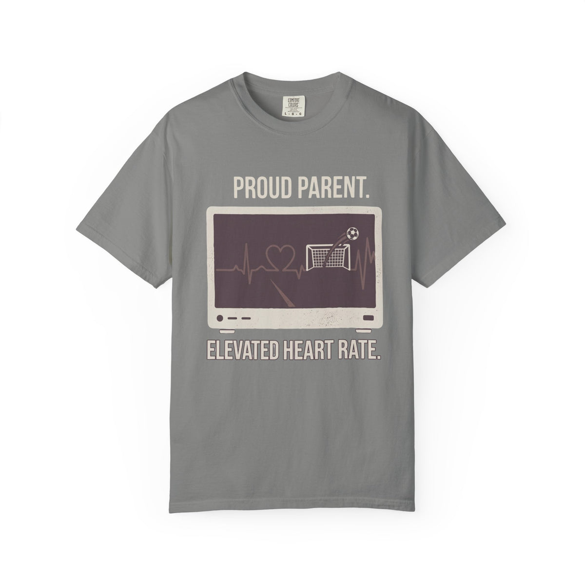Proud Parent. Elevated Heart Rate. Illustrated T-shirt