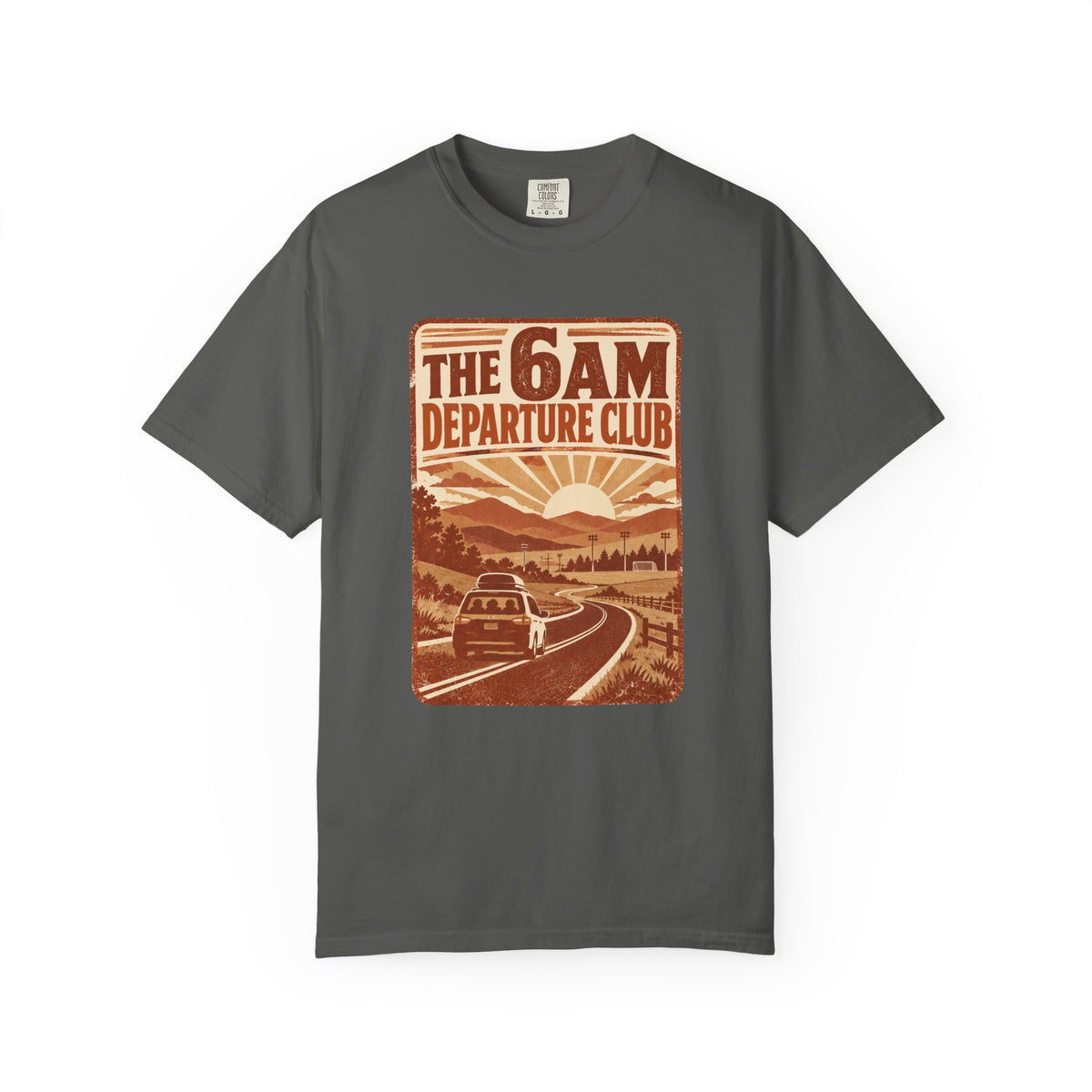 The 6AM Departure Club Illustrated T-shirt