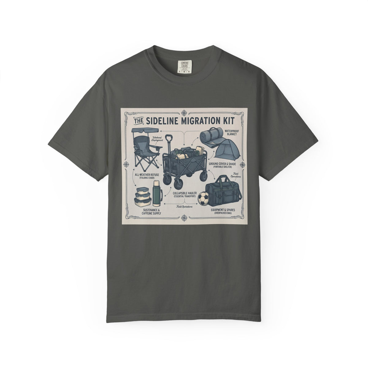The Sideline Migration Kit Field Guide T-shirt