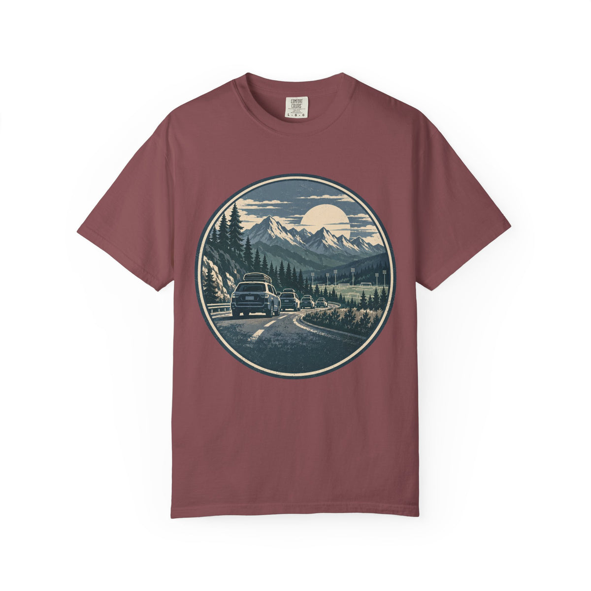 Weekend Migration Art Graphic T-shirt