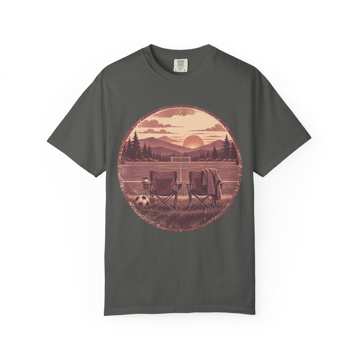 Mostly Here For Emotional Support Art Graphic T-shirt