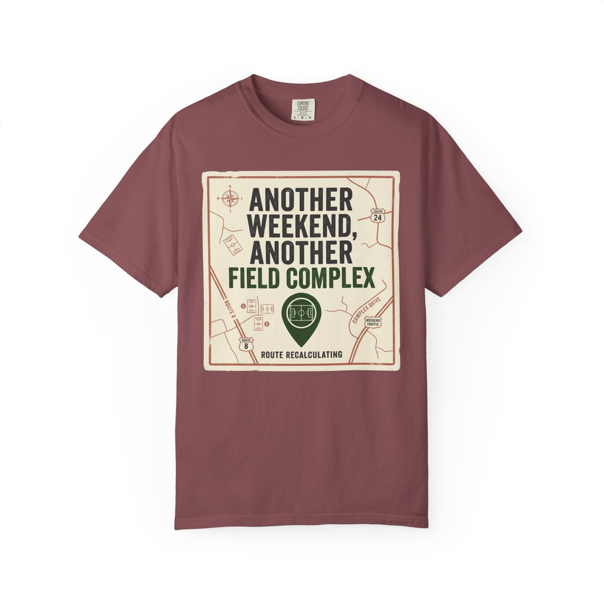 Another Weekend, Another Field Complex Illustrated T-shirt