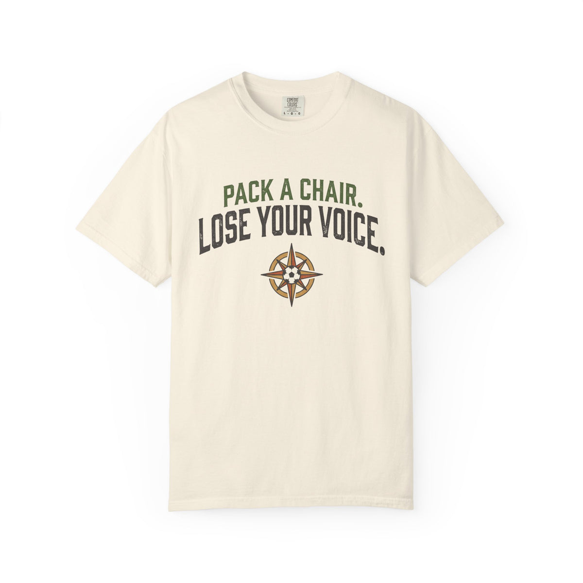 Pack A Chair. Lose Your Voice. Statement T-shirt
