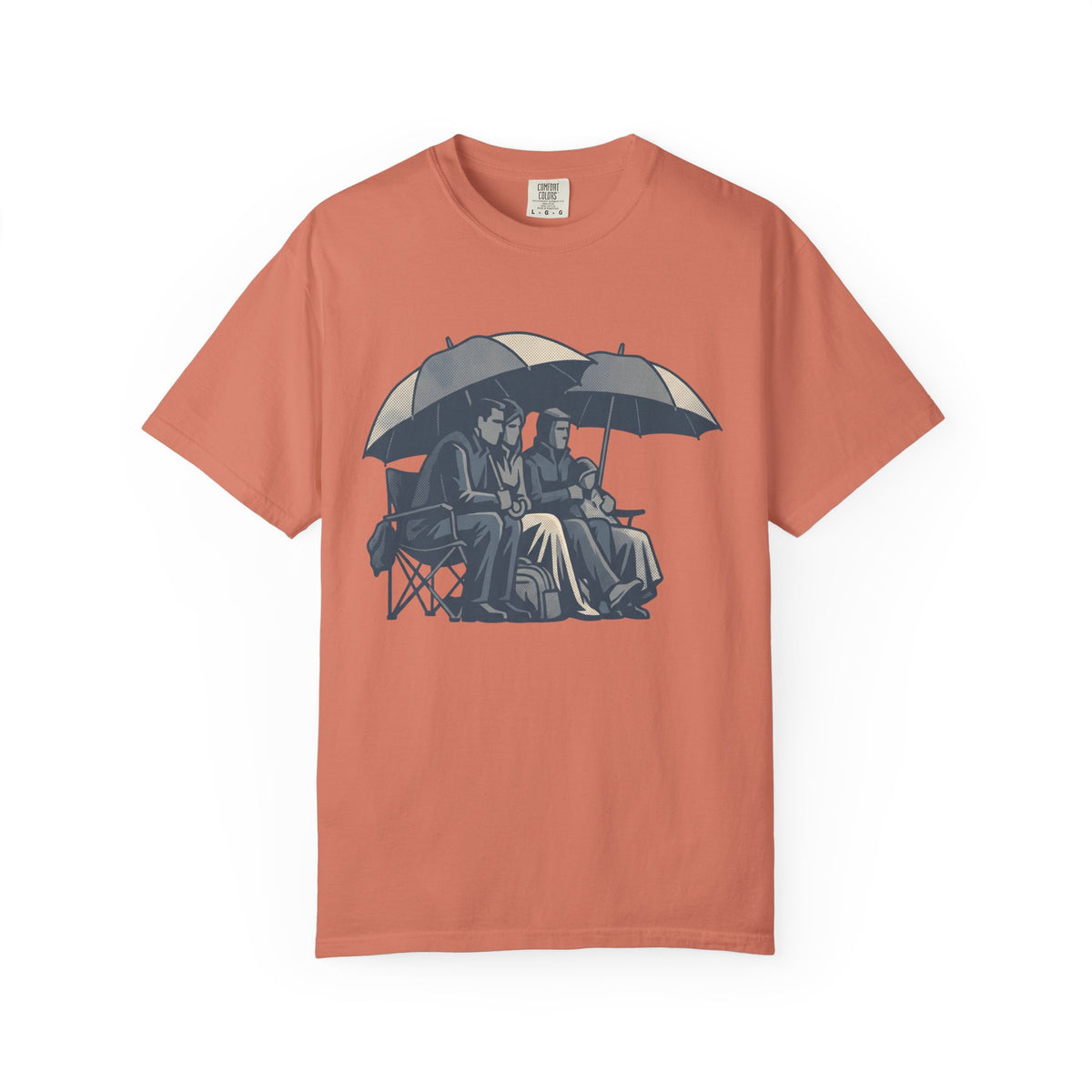Rain Or Shine. Mostly Rain. Art Graphic T-shirt