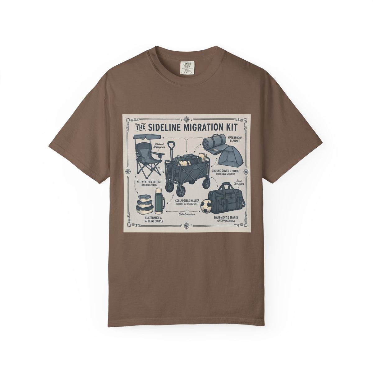 The Sideline Migration Kit Field Guide T-shirt