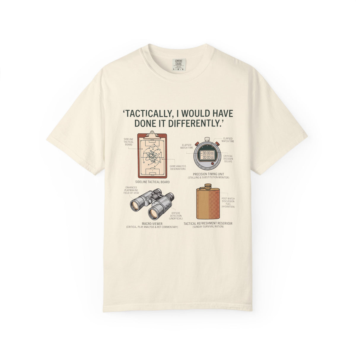 Tactically, I Would Have Done It Differently. Field Guide T-shirt