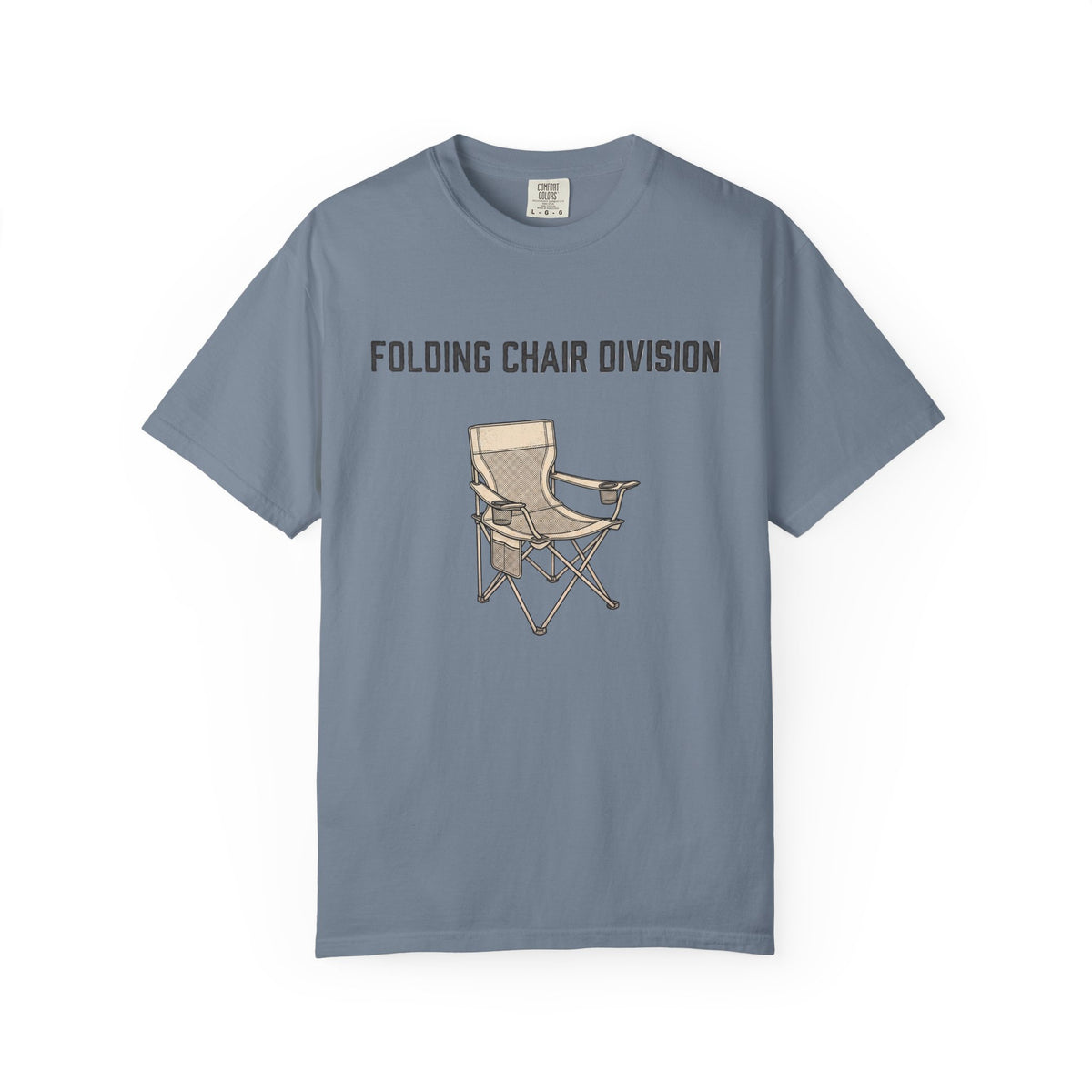 Folding Chair Division Illustrated T-shirt