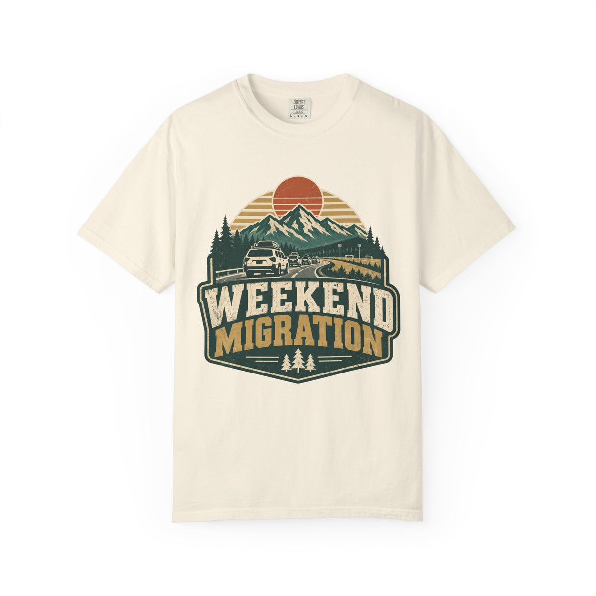 Weekend Migration Illustrated T-shirt