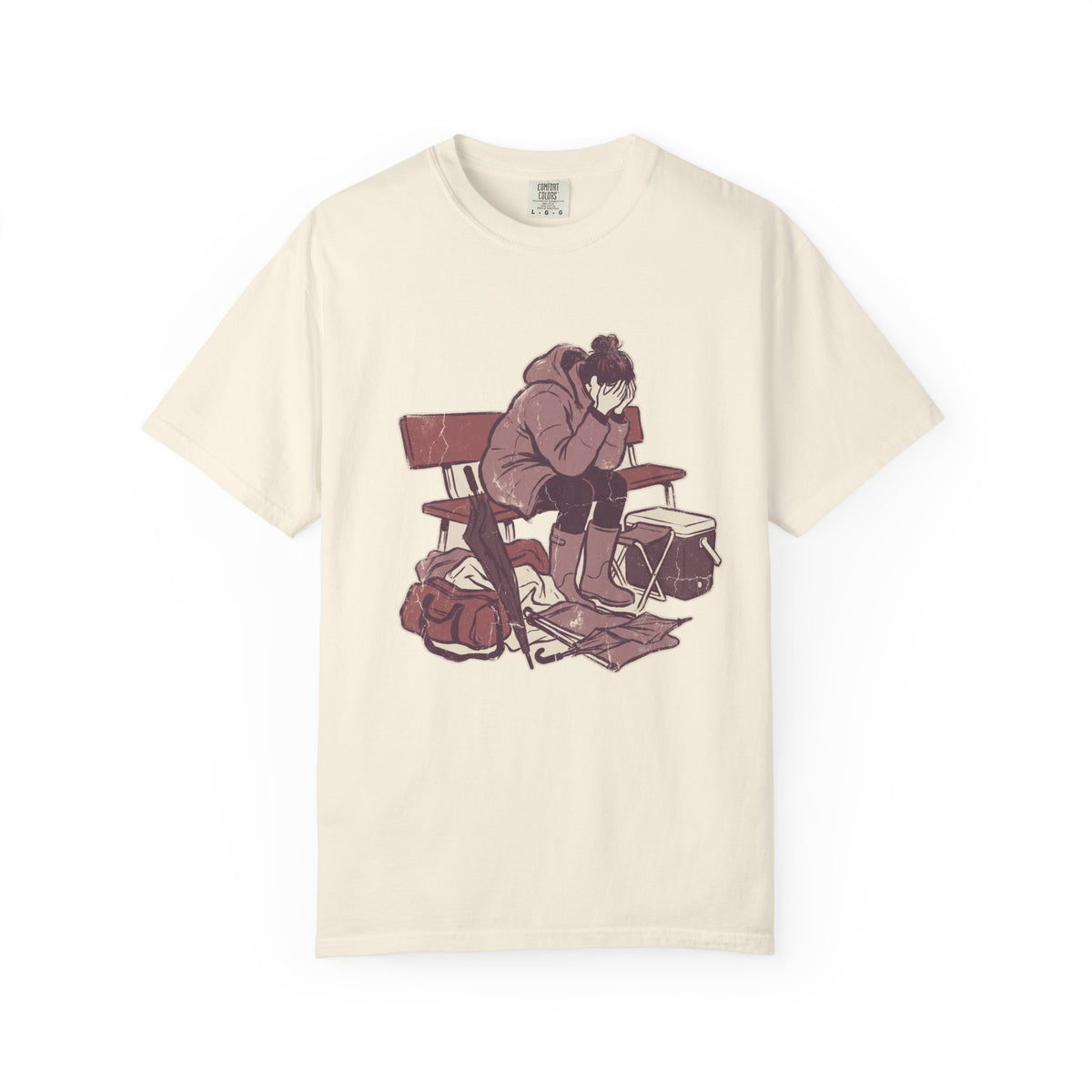Dressed For The Weather. Emotionally Unprepared. Art Graphic T-shirt