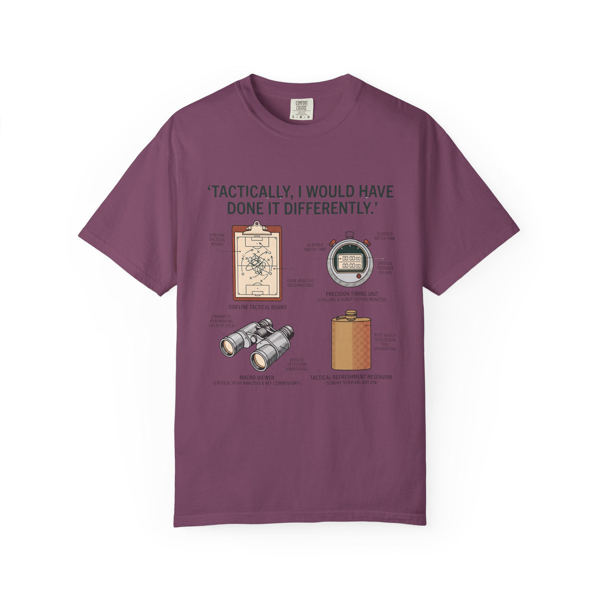 Tactically, I Would Have Done It Differently. Field Guide T-shirt