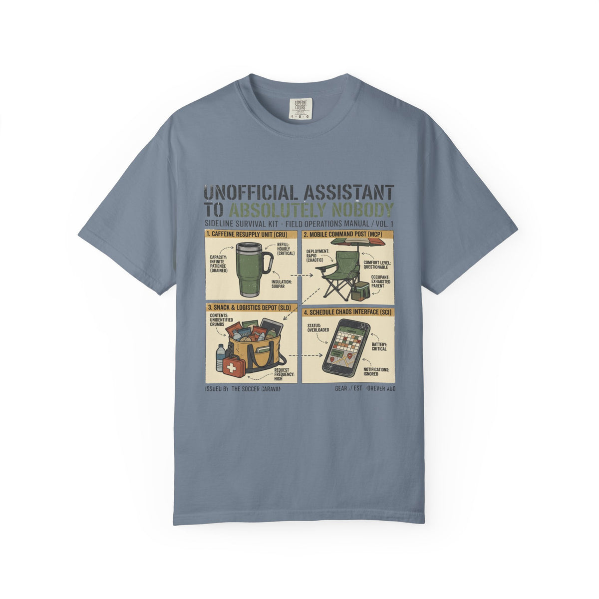 Unofficial Assistant To Absolutely Nobody Field Guide T-shirt