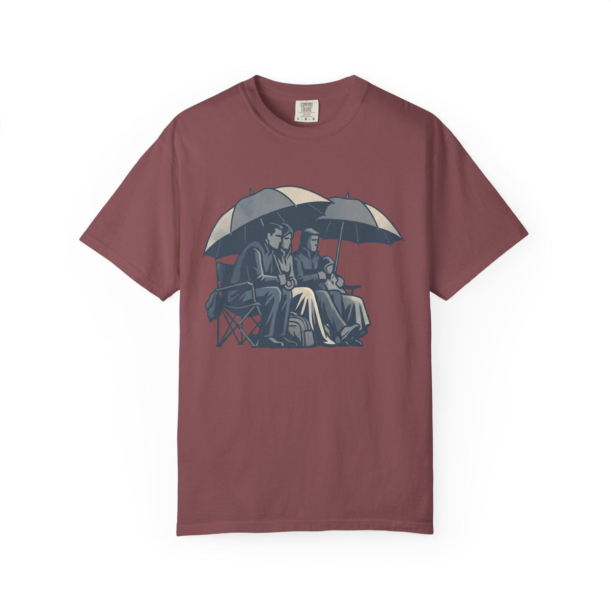 Rain Or Shine. Mostly Rain. Art Graphic T-shirt