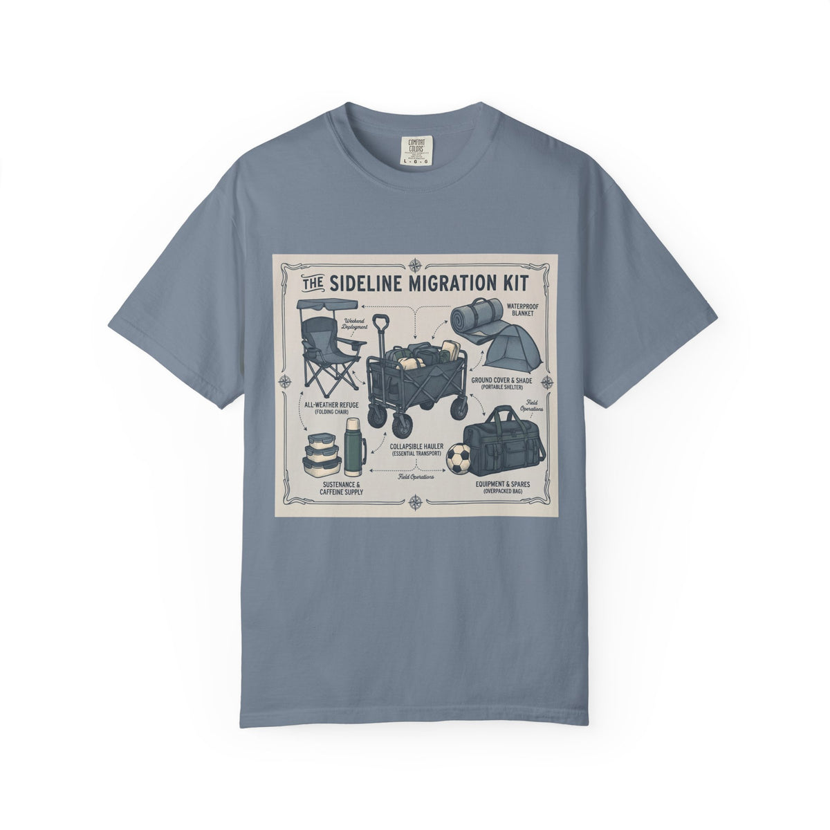 The Sideline Migration Kit Field Guide T-shirt