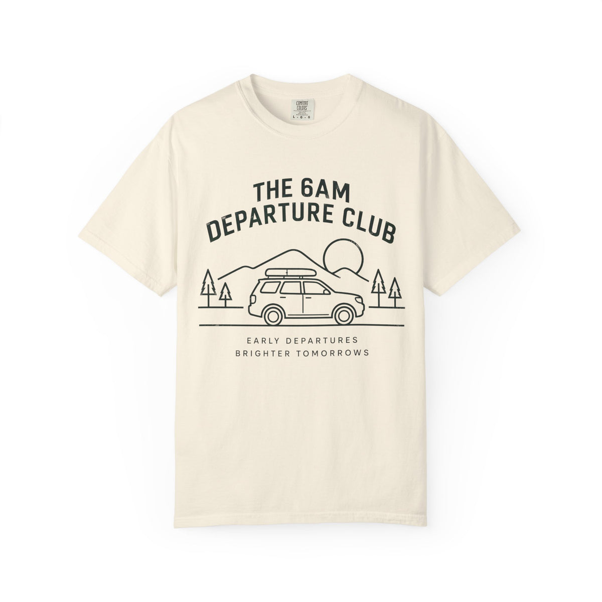 The 6AM Departure Club Statement T-shirt