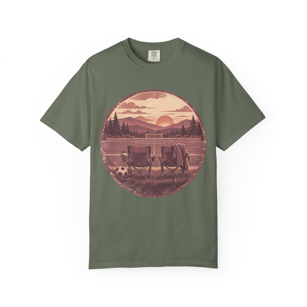 Mostly Here For Emotional Support Art Graphic T-shirt