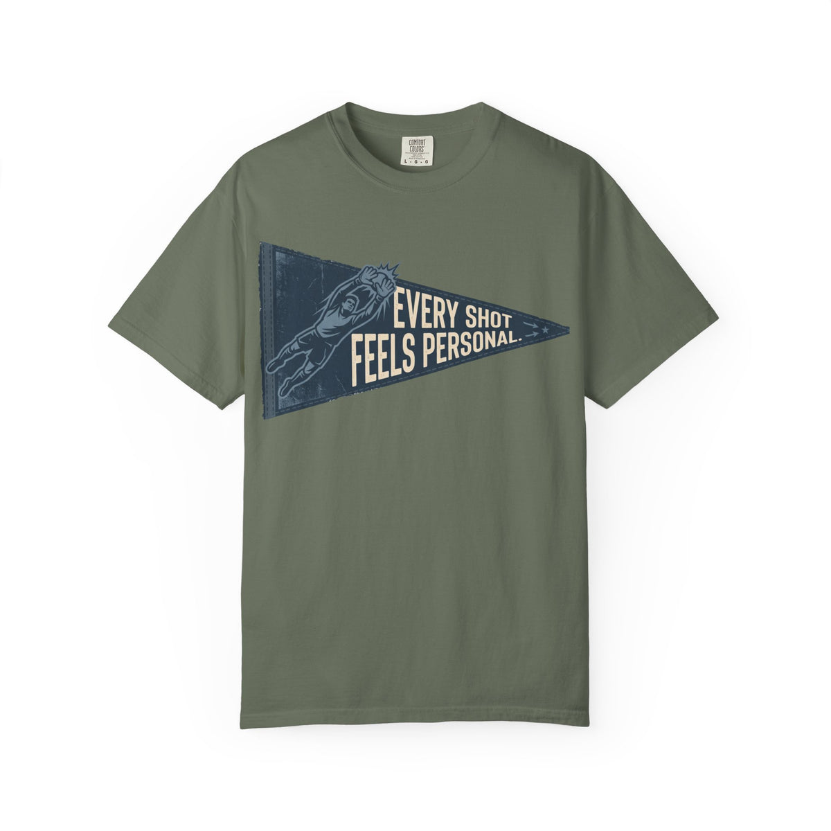 Every Shot Feels Personal. Illustrated T-shirt