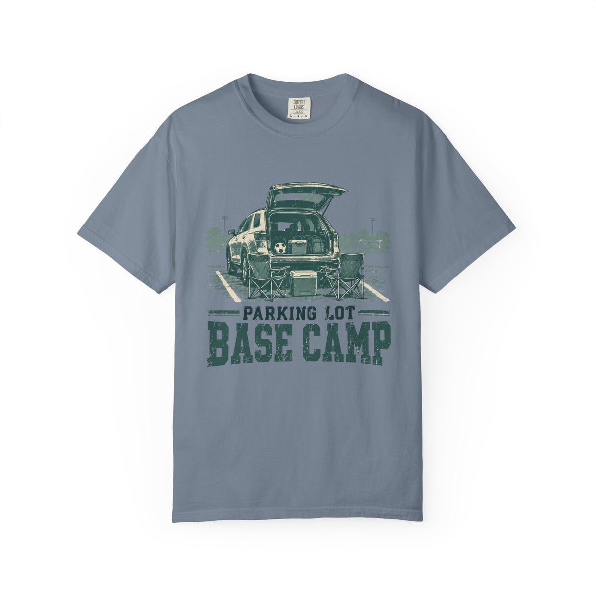 Parking Lot Base Camp Illustrated T-shirt