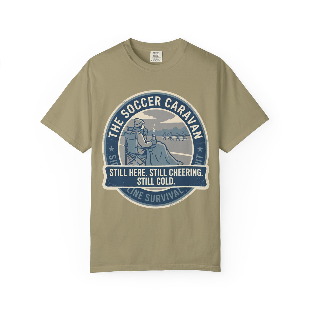 Still Here. Still Cheering. Still Cold. Illustrated T-shirt